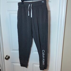 Calvin Klein Women’s Dark Gray Joggers Sleepwear Size M